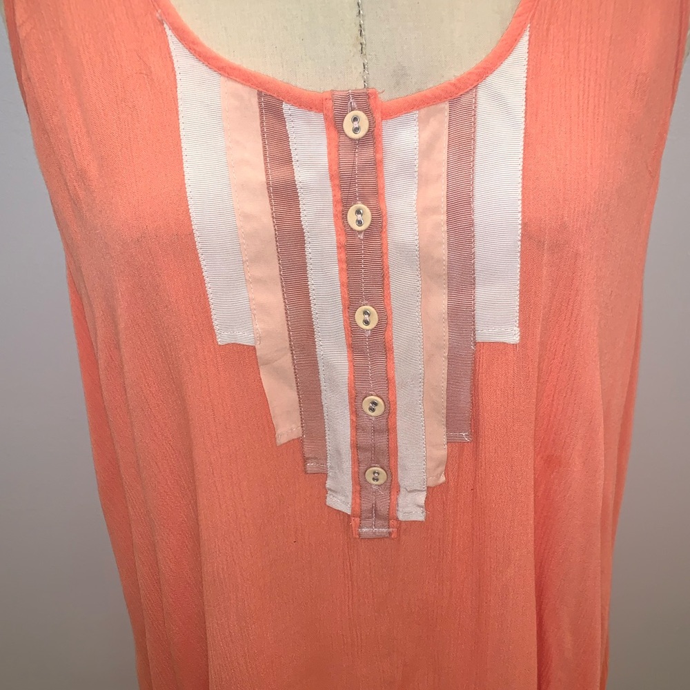 Free People Ruffled Tunic Tank - Picture 2 of 4